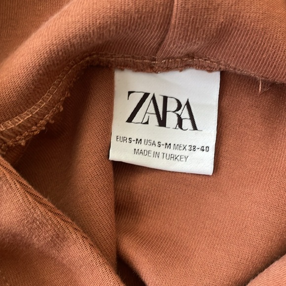 ZARA HEAVY PULLOVER HOODIE SWEATSHIRT - Picture 3 of 5